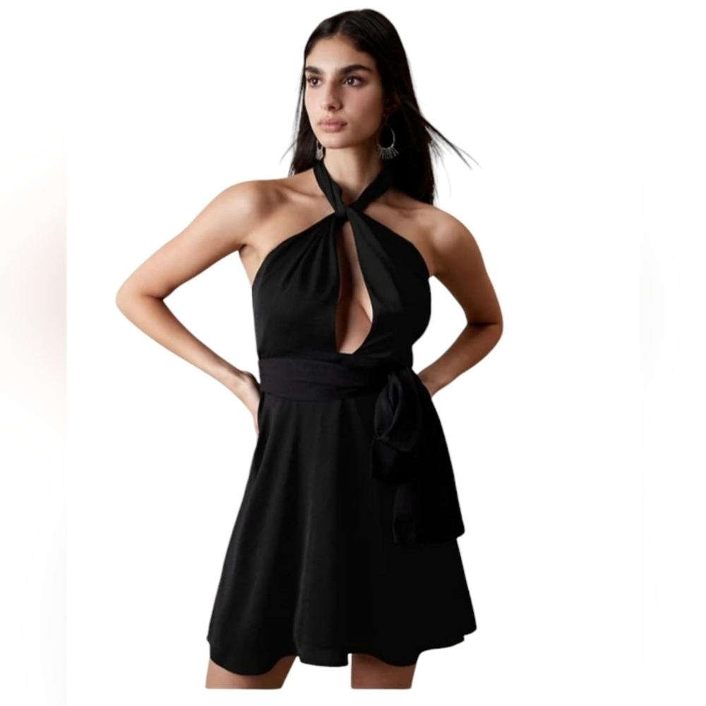 Banana Republic NWT Mini Dress Black Size 2